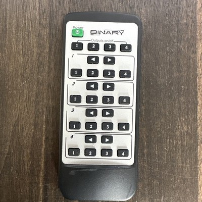 BINARY HDMI Matrix Switch 4x4 Remote Control Tested