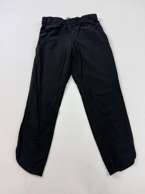 Marine Layer Pants Womens Small Black Jogger Regular Fit Elastic Waist Stretch