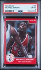 1984 STAR #195 MICHAEL JORDAN ROOKIE RC PSA 6