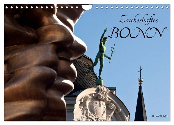 Zauberhaftes Bonn (Wandkalender 2027 Din A4 Quer), Calvendo Monatskalender-image