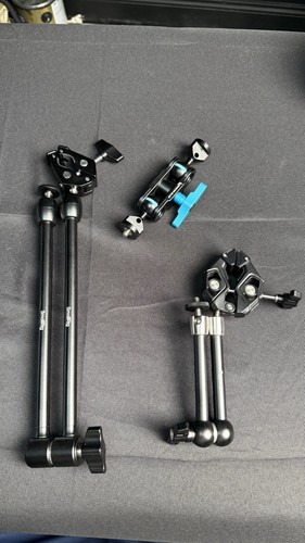 Kondor Blue Cine Magic Arm, 8” Small Rig Magic Arm, And 20” Small Rig Magic Arm