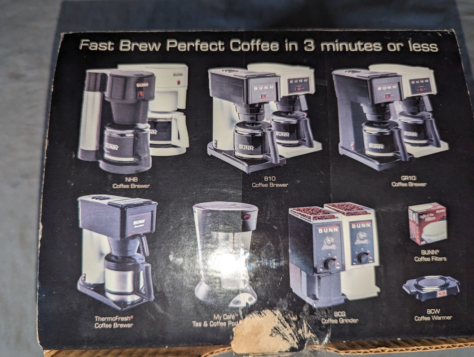 New BUNN Coffee Maker Black 10 Cup Replacement Carafe Glass Pot and