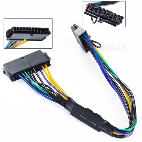 24 pin to 18 pin ATX PSU Power Supply Adapter for HP Z220 Z340 Z420 Z620 Z340 - Afbeelding 5 van 12