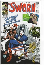 LADY DEATH Nightmare Symphony Avengers 4 Homage ART PRINT ~ Signed BRIAN PULIDO 