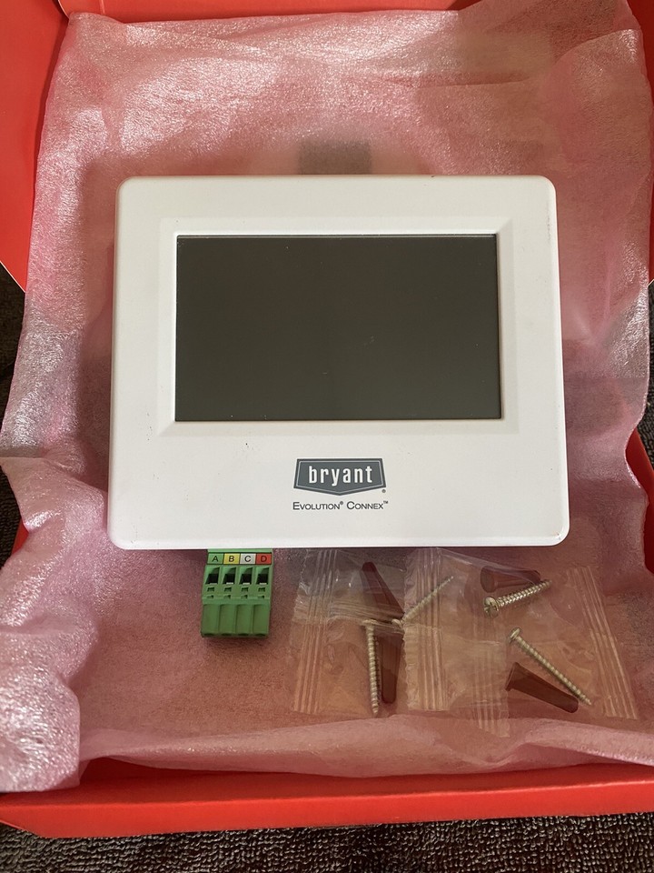 Bryant Evolution Connex Thermostat SYSTXBBECN01A Works Great! eBay