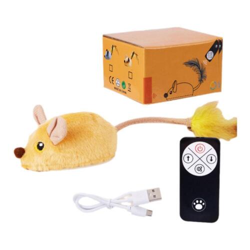 Cat Toy Simulation Electric Mouse Intelligent Induction Remote Control` T9X J5X2 - Picture 2 of 19