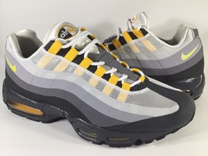 gray and yellow air max 95