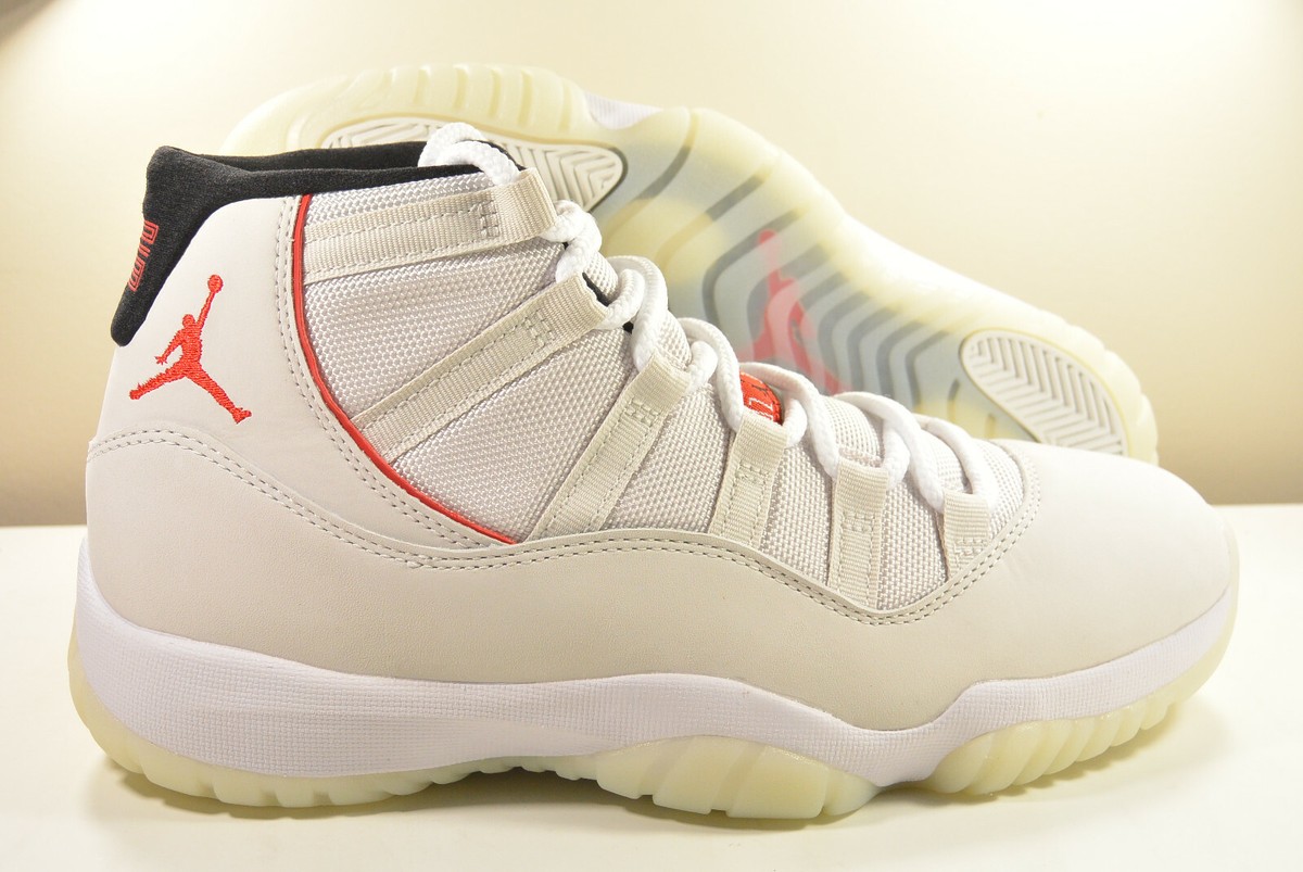 Basketball Shoes Air Jordan 11 Cream And Red Air Jordans Jordan 11