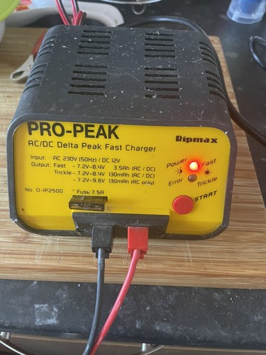Ripmax Pro-Peak IP2500 AC/DC Delta Peak Fast Charger Vintage - 第 1/5 張圖片
