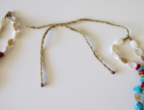 Santo Domingo TREASURE Necklace/Belt 47" Long by Artist Matthew Moquino - Picture 7 of 7