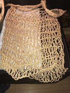 crochet laundry bolsa