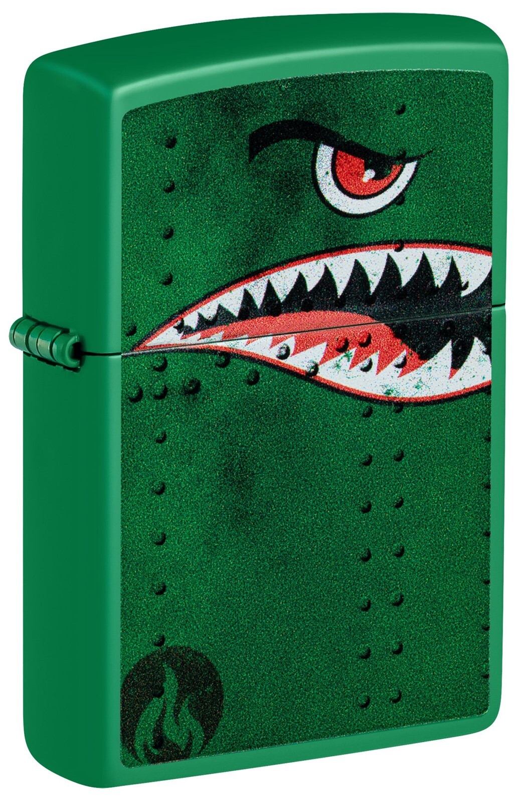 : Fighter Plane Nose Art, Shark Teeth - Golf Green Matte 81483