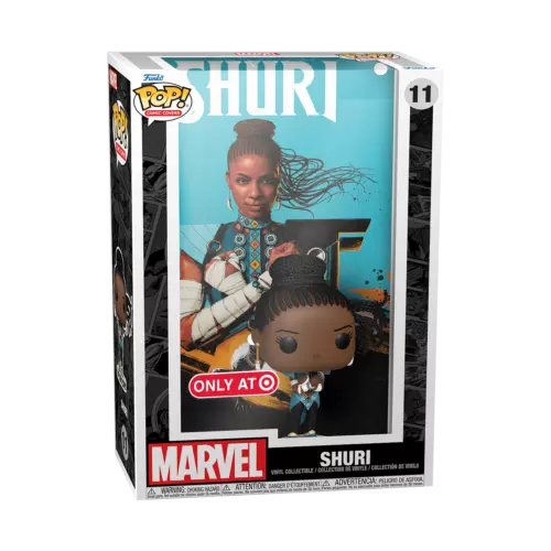 Funko Pop! Comic Book Cover with Case: Marvel - Shuri - Target (Exclusive) #11