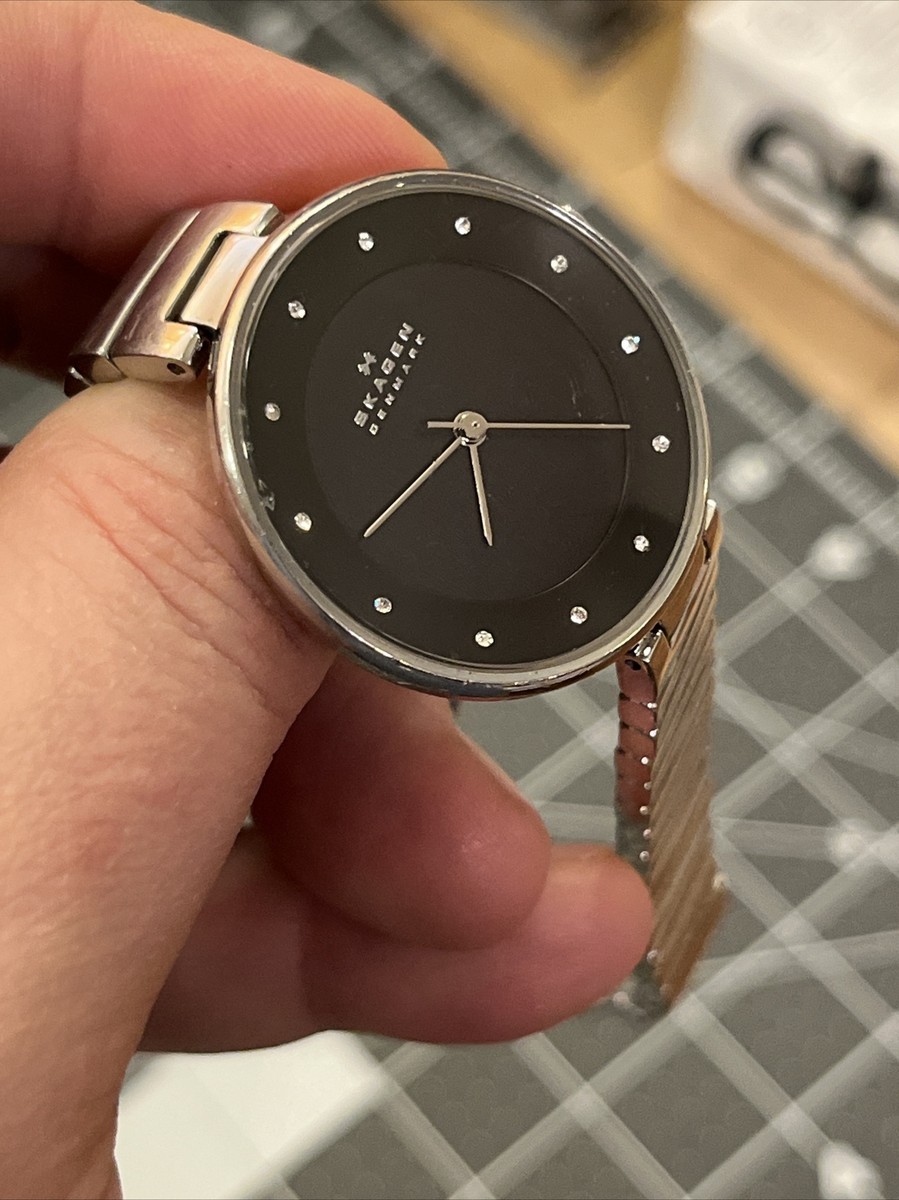 Skagen Gitte SKW2225 Women Silver Stainless Steel Analog Dial Wrist Watch JNA564 Skagen Gitte SKW2225 Women Silver Stainless Steel Analog  main image 3