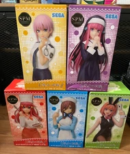 Quintessential Quintuplets SPM Sega Itsuki Miku Nino Yotsuba Ichika Figure New