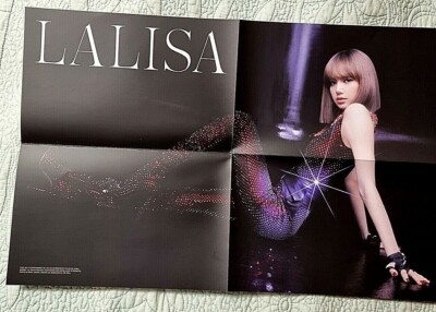 BLACK PINK LISA ] LISA First Single Album Folded Double Sided
