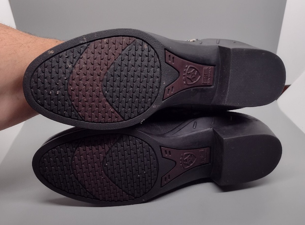 Ariat Clogs Black Leather Slip On Women
