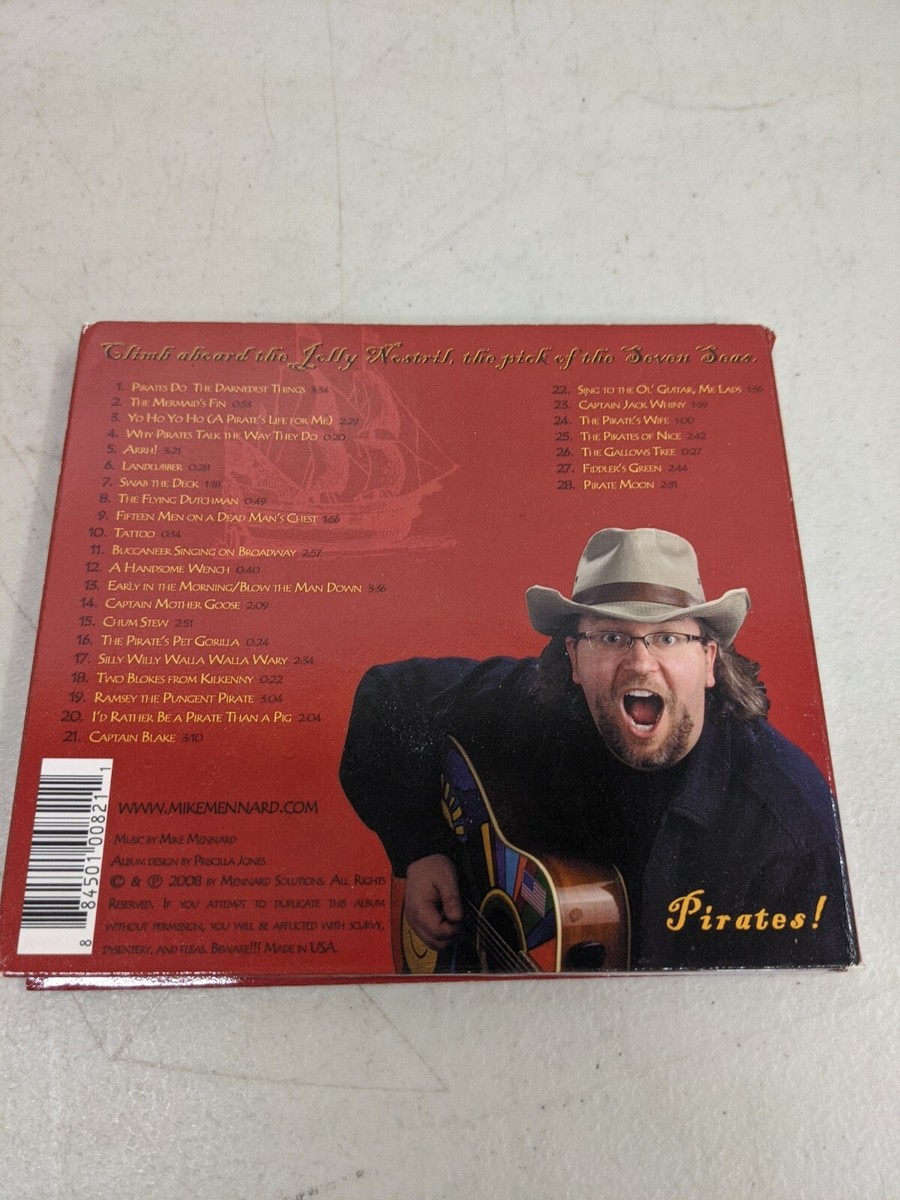 Pirates Do the Darnedest Things * by Mike Mennard CD, l3649