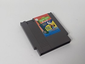 Sesame Street 123 (Nintendo NES) Game Cartridge Excellent