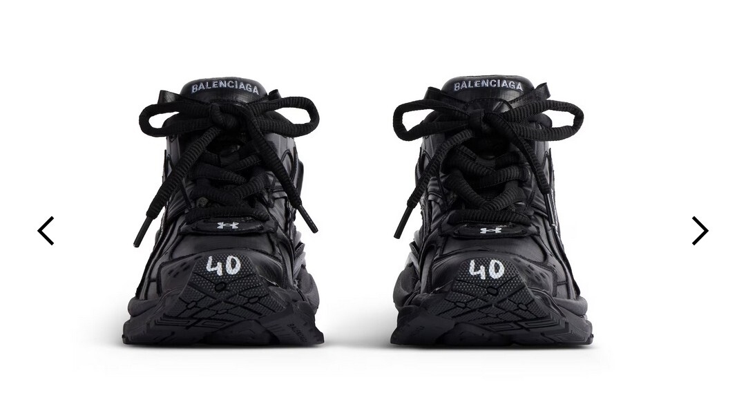 Size 7 - Balenciaga Runner Sneaker Black | eBay