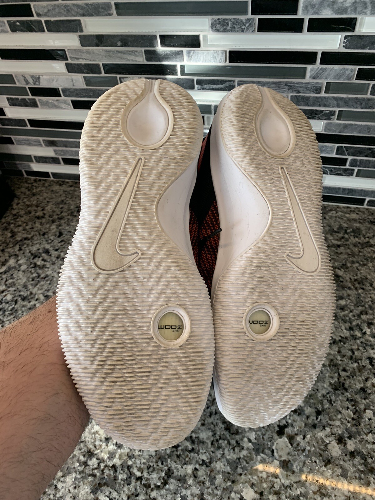 nike zoom assersion black gum