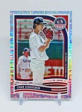ETHAN SCHIEFELBEIN #/49 MOJO 2024 PANINI STARS & STRIPES PRIZM PRISM ROOKIE USA