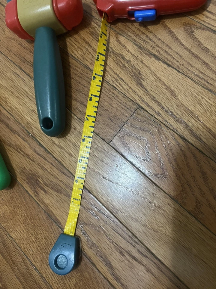 De colección Little Tikes Niños Pretender Plástico Herramientas de Mano Llave Martillo Paintbr Cinta Foto 3 de 3