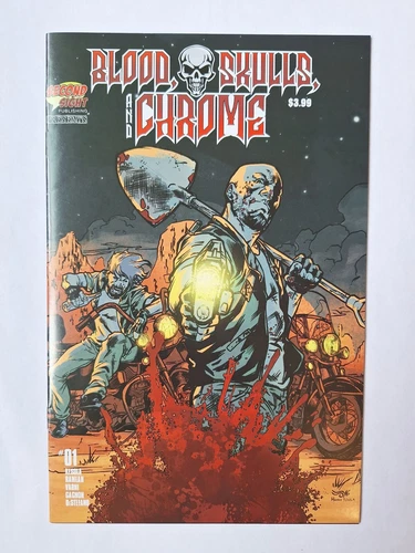 Blood, Skulls, & Chrome #1 (VF/NM) Second Sight Publishing