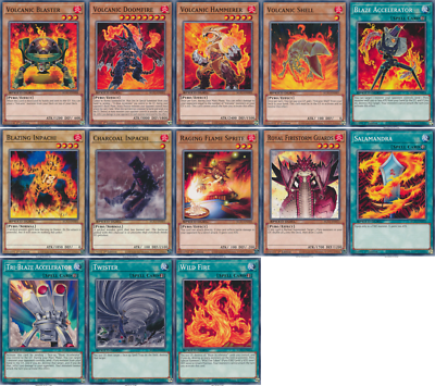 Axel Brodie: A 20-card "Volcanic" Deck YUGIOH: Check Cards List