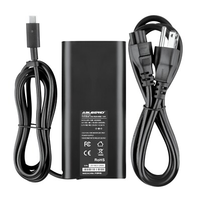 130W USB-C Adapter Charger for Dell XPS 7590 9560 Laptop TYPE-C