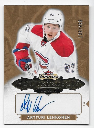 16/17 FLEER SHOWCASE HOT PROSPECTS AUTOGRAPH RC /499 /299 (#141-199) U-Pick List - Picture 24 of 28