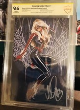 Amazing Spider-Man #1 CBCS 9.6 SS  2x Sig Brooks &Spencer Cover B