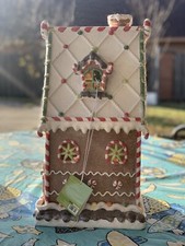 LED Light UP Gingerbread House 20in