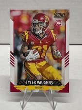 2021 Panini Score Football #383 Tyler Vaughns RC USC Trojans Indianapolis Colts