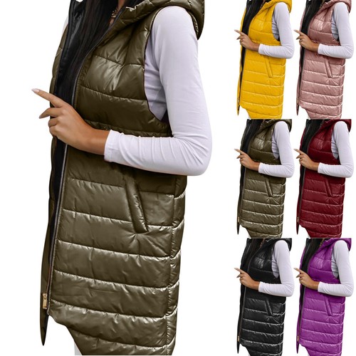 womens long winter vest