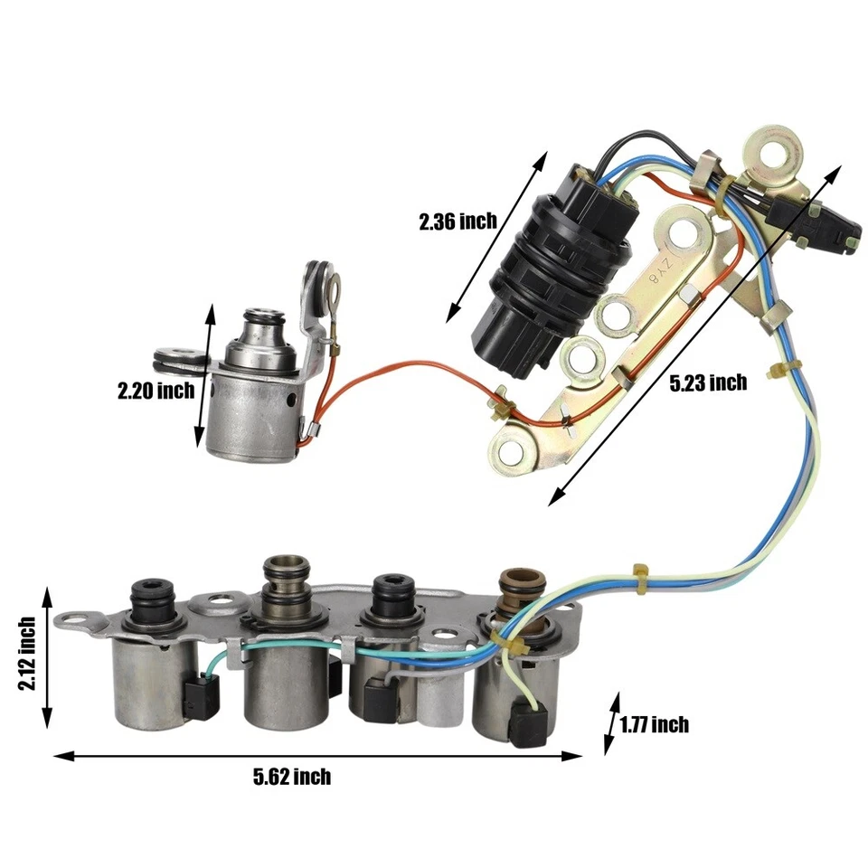 For Nissan Quest Infiniti I30 2004-07 RE4F04B RE4F03B Transmission Solenoid Kit Foto 3 de 4