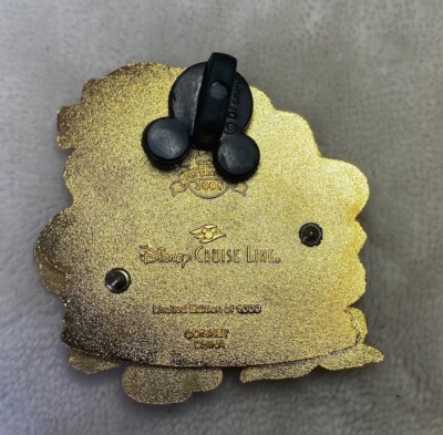 DCL Happy Halloween 2008 Disney Pin Mickey/King Triton Pluto