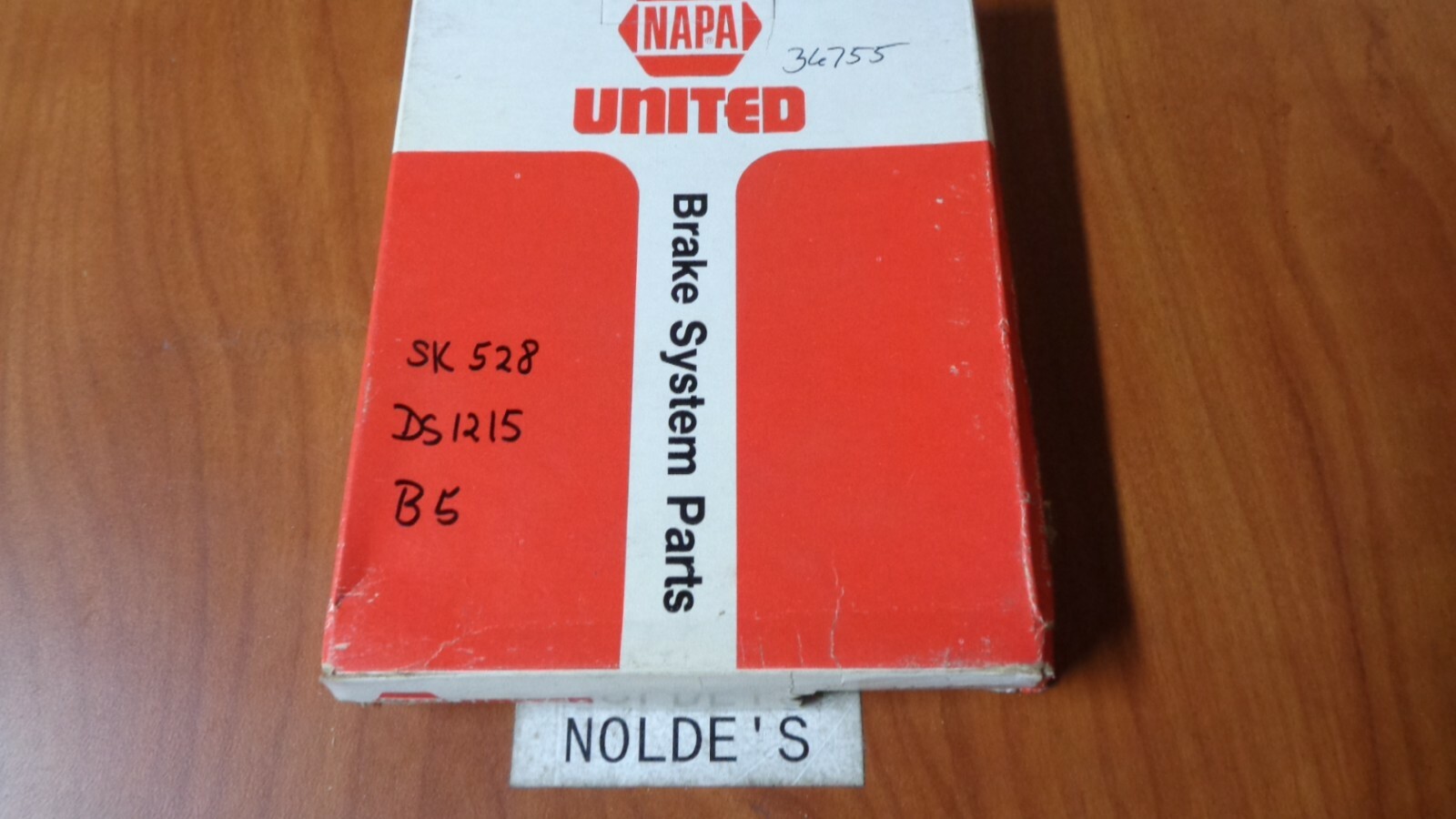 NAPA Brakes Hose 36755 SK528 DS1215 B5 eBay