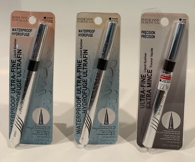 Lot of 2 Physicians Formula Eye Booster Ultra-Fine Liquid Eyeliner, You Choose