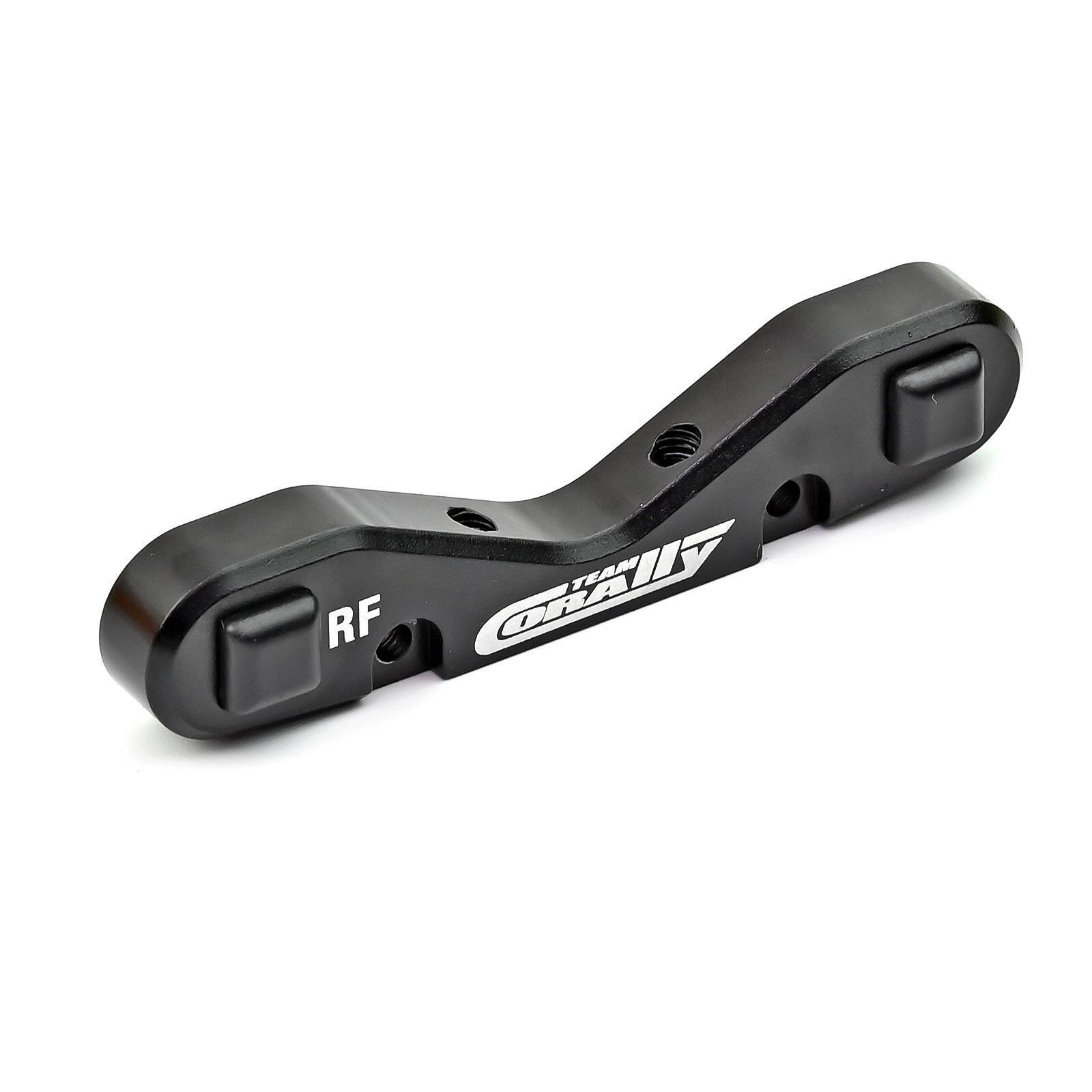 Team Corally Suspension Arm Mount HD RE-FR 8mm Aluminium Black C-00180-871