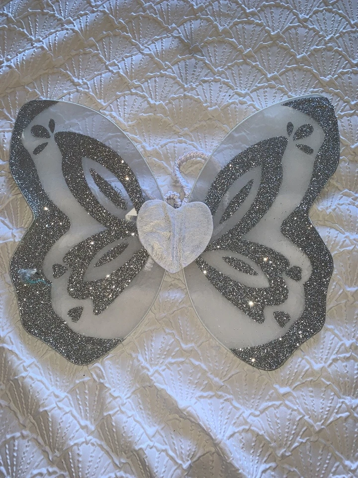 lote de 2 alas de ángel plata oro disfraz vestir jugar talla única Foto 4 de 4