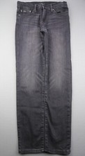 Boy's Polo Ralph Lauren Eldridge Skinny Jeans Black Stretch Sz 14/16 Msr 27x27 