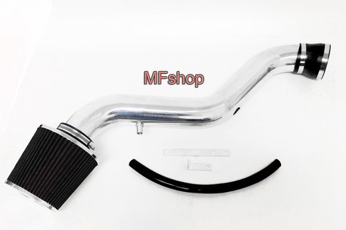 All Black For 2005-2010 Jeep Grand Cherokee Commander 3.7L V6 Long Air Intake - Picture 2 of 3