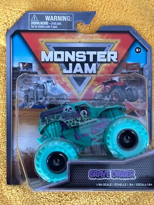 SPIN MASTER MONSTER JAM GRAVE DIGGER OVER CHARGED SERIES 38 MONMC