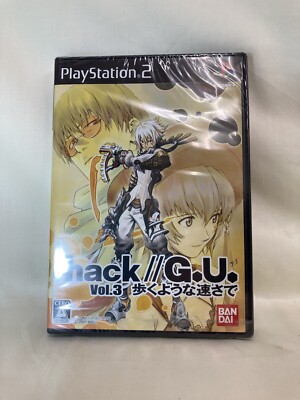 [g323] Brand New .Hack G.U. Vol.3 Aruku Youna Hayasa De PS2 SLPS-25656 Japanese