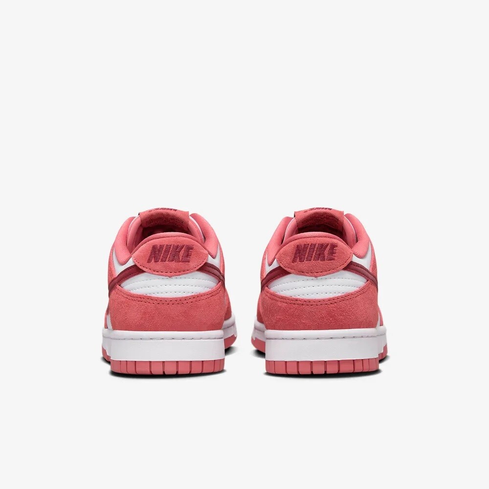 スニーカー Nike Dunk Low Valentine's Day White Adobe W US Nike Women's Dunk Low Valentines Shoes - White / Team Red