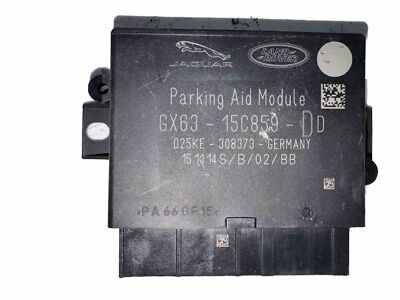 2017 jaguar xe parking pdc control module ecu gx6315c859dd