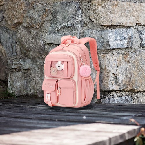 Lindo bolso grande mochilas para computadora portátil mochila universitaria escuela secundaria primaria - Imagen 6 de 11