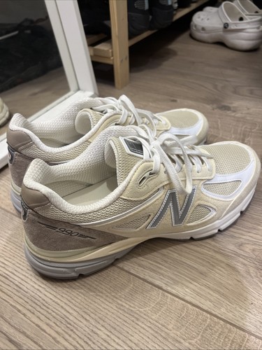New Balance 990v4 Made In USA Cream UK9.5 US10 - Picture 4 of 8