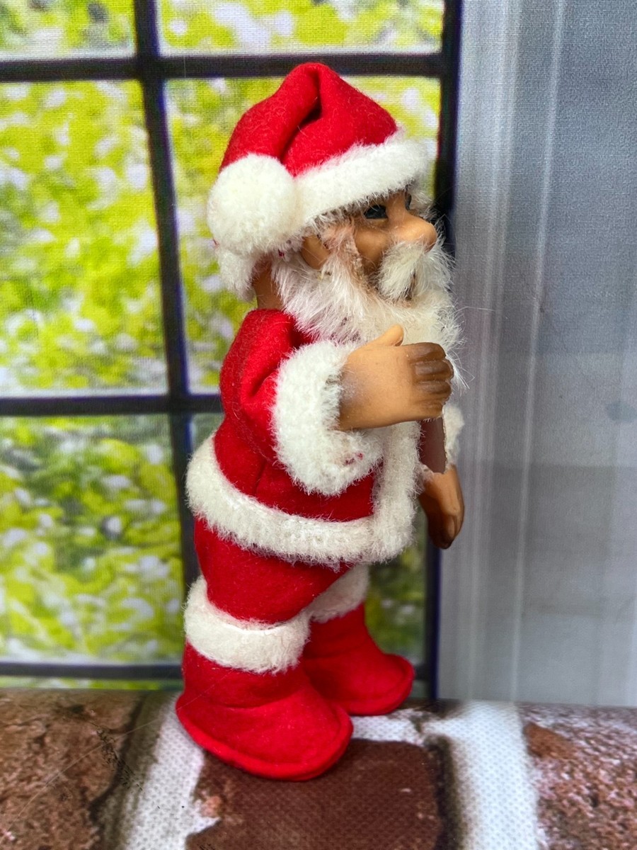 ぬいぐるみ STEIFF Christmas Roly Poly Santa 2003 Vintage Steiff Santa Claus with tag Germany 5.5